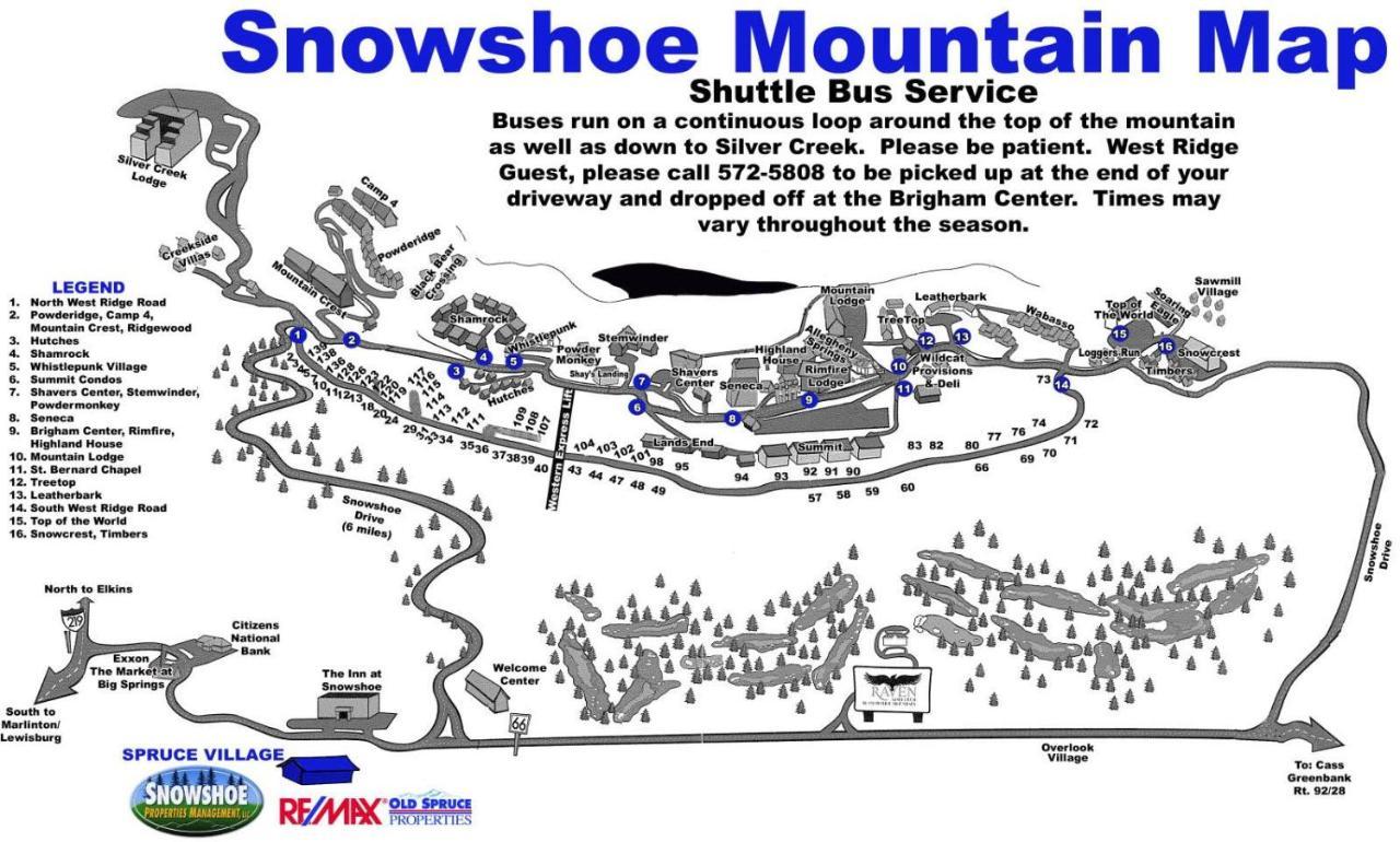 Stroll To Slopes, Village Area, Ski In-Out Mtlodge 304 Snowshoe Exterior photo
